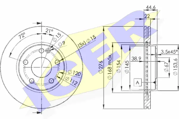 Brake Disc (78BD0111-2)
