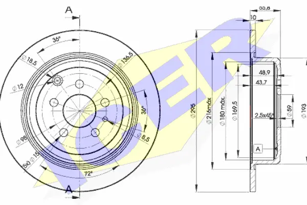 Brake Disc (78BD4621-2)
