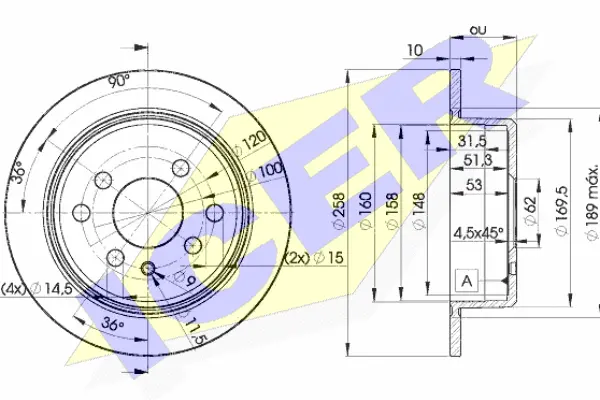Brake Disc (78BD9581-2)