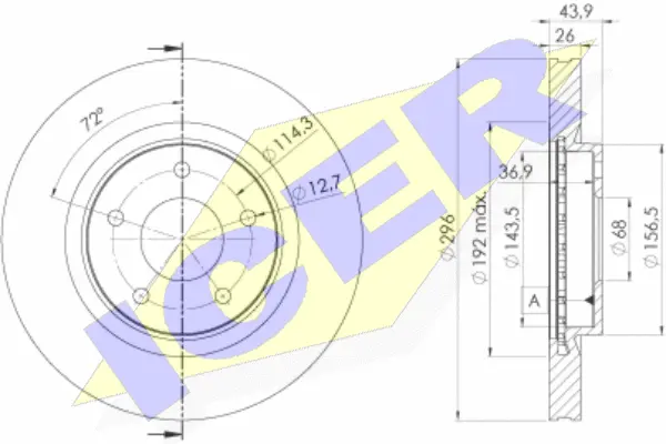 Brake Disc (78BD2057-2)