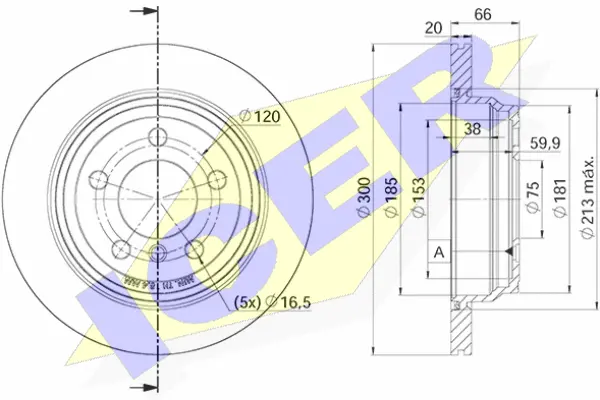 Brake Disc (78BD3418-2)