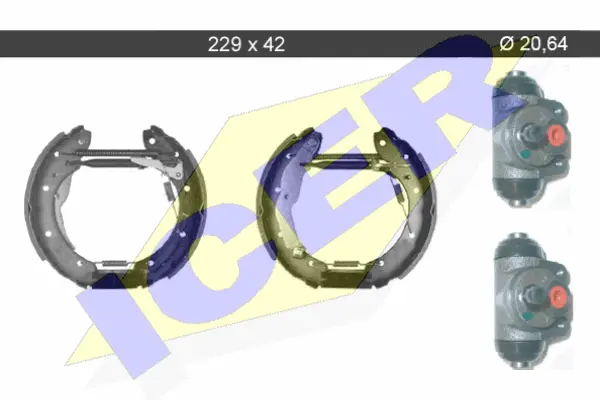 Brake Shoe Set (79KT0070 C)