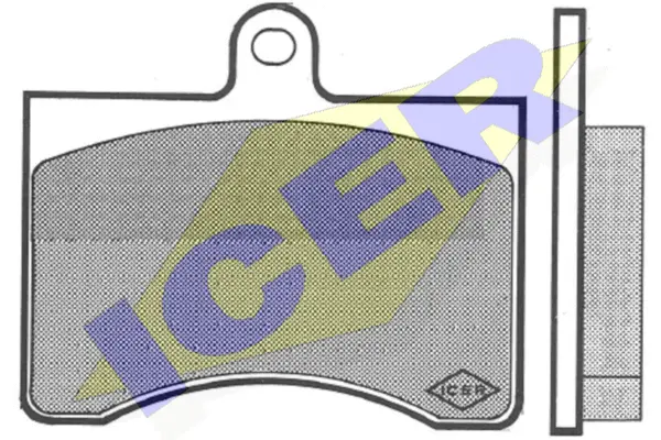 Brake Pad Set, disc brake (180268)