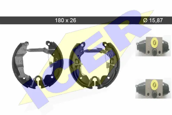 Brake Shoe Set (79KT0035 C)
