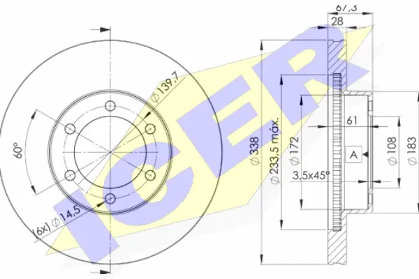 Brake Disc (78BD2918-2)