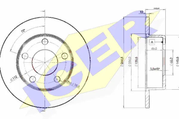 Brake Disc (78BD2800-2)