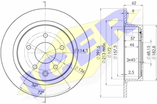 Brake Disc (78BD2931-2)
