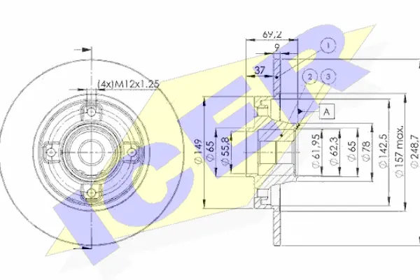 Brake Disc (78BD4745-1)