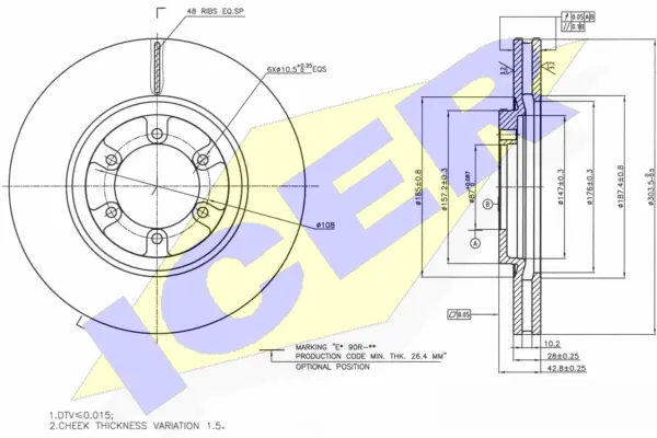 Brake Disc (78BD0030-2)