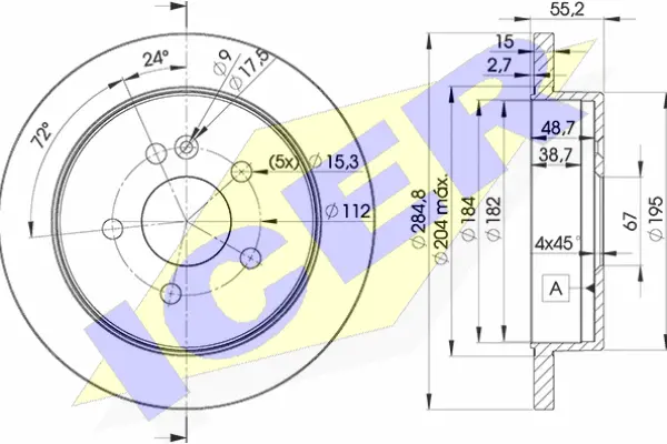 Brake Disc (78BD4230-2)