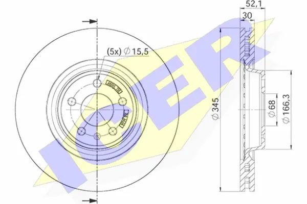 Brake Disc (78BD4150-2)