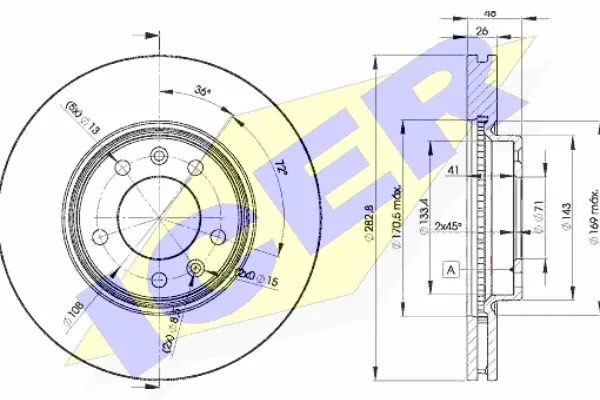 Brake Disc (78BD4685-2)