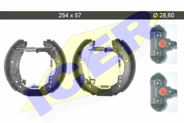 Brake Shoe Set (79KT0080 C)