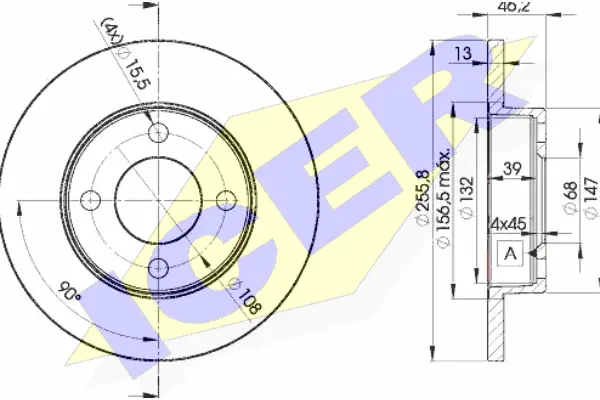 Brake Disc (78BD3632-2)
