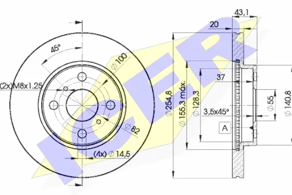 Brake Disc (78BD2040-2)