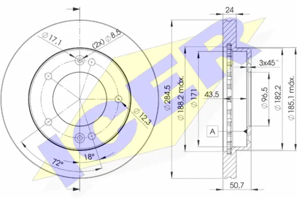Brake Disc (78BD0008-2)