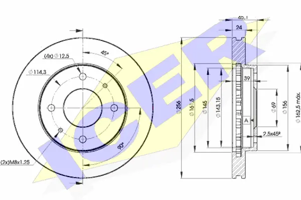 Brake Disc (78BD7639-2)