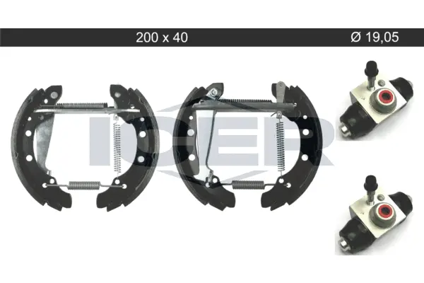 Brake Shoe Set (79KT0106 C)