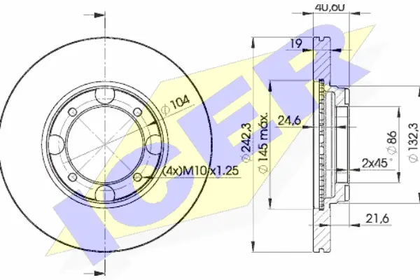 Brake Disc (78BD2135-2)