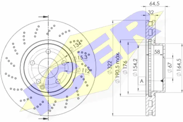 Brake Disc (78BD6472-2)