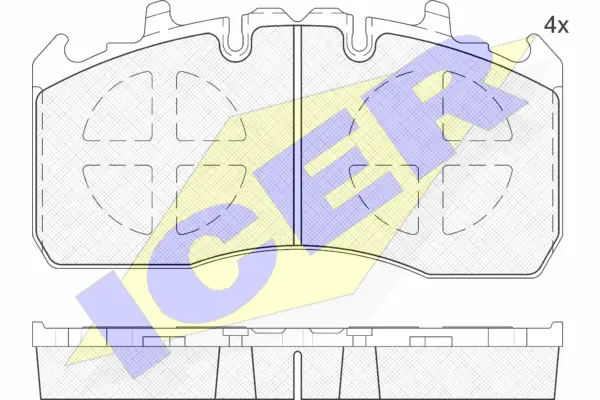 Brake Pad Set, disc brake (152122)