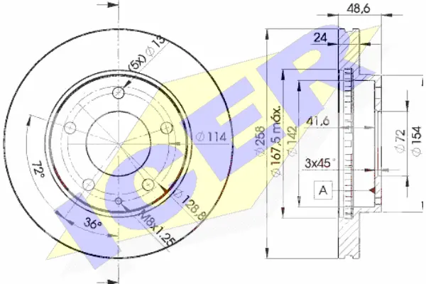 Brake Disc (78BD3258-2)