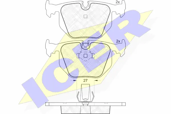 Brake Pad Set, disc brake (181549)