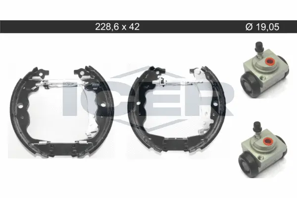 Brake Shoe Set (79KT0139 C)