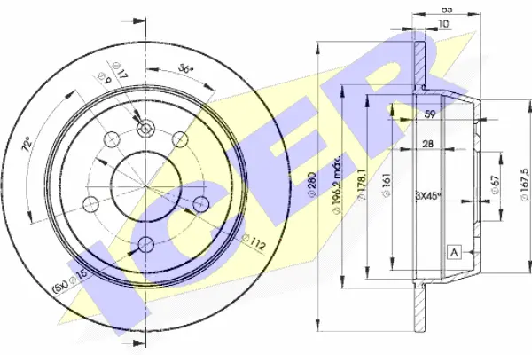 Brake Disc (78BD6381-2)