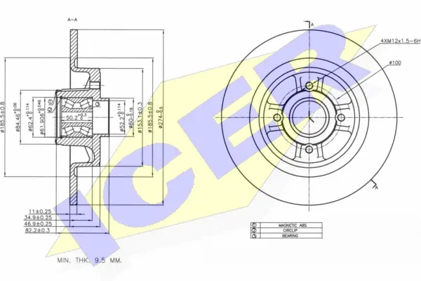 Brake Disc (78BD6329-1)