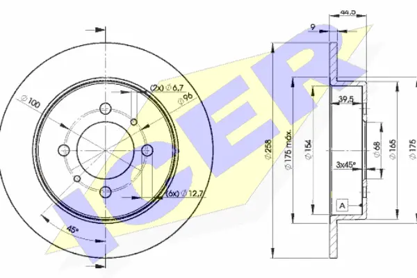 Brake Disc (78BD5401-2)