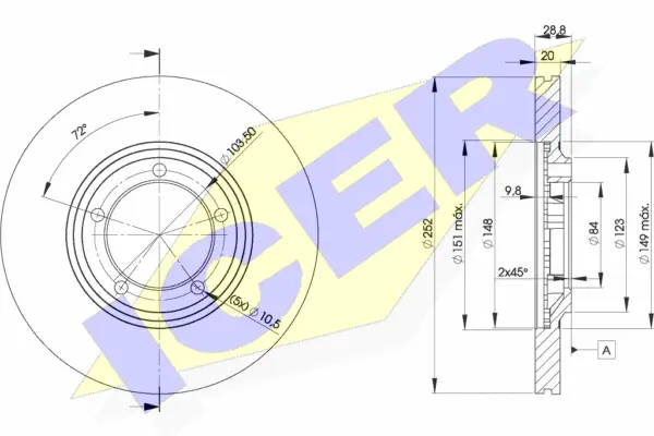 Brake Disc (78BD0100-2)
