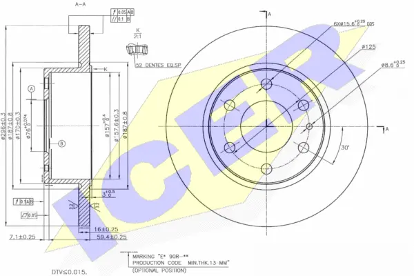 Brake Disc (78BD8759-2)