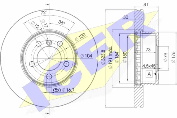 Brake Disc (78BD0265-2)