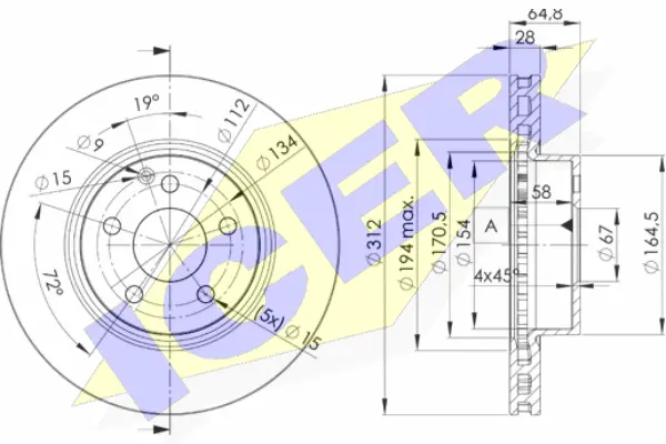 Brake Disc (78BD0414-2)