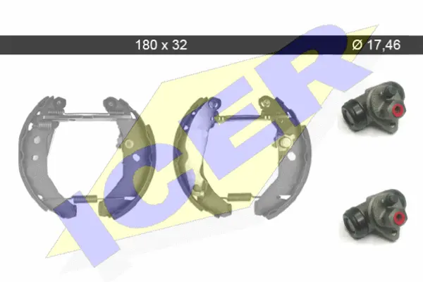 Brake Shoe Set (79KT0101 C)