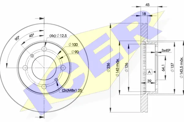 Brake Disc (78BD9282-2)