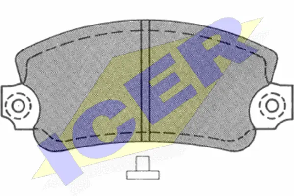 Brake Pad Set, disc brake (180099)