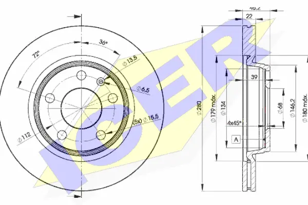 Brake Disc (78BD5301-2)