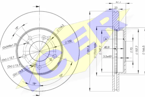 Brake Disc (78BD2586-2)