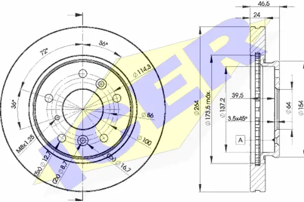 Brake Disc (78BD3260-2)