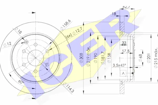 Brake Disc (78BD4203-2)