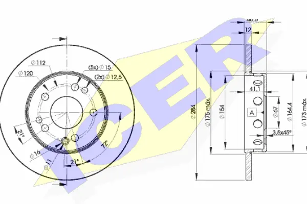 Brake Disc (78BD7210-2)