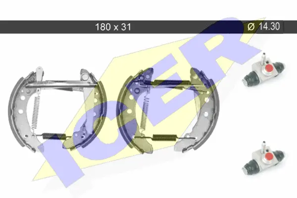 Brake Shoe Set (79KT0001 C)