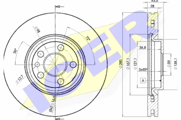 Brake Disc (78BD4678-2)