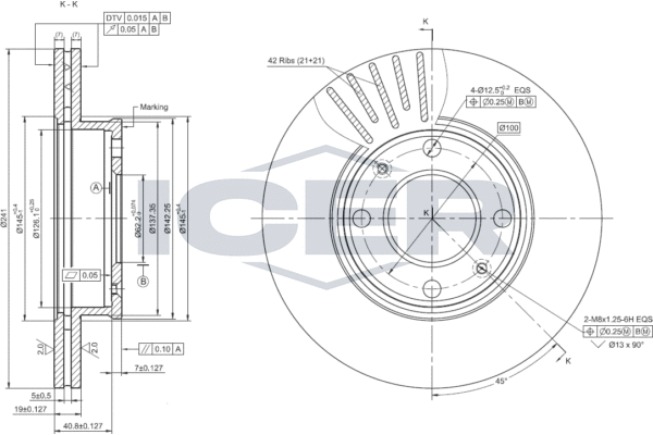 Brake Disc (78BD0570-2)