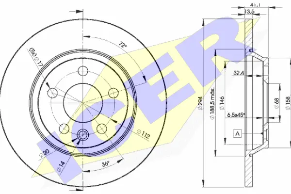 Brake Disc (78BD5609-2)