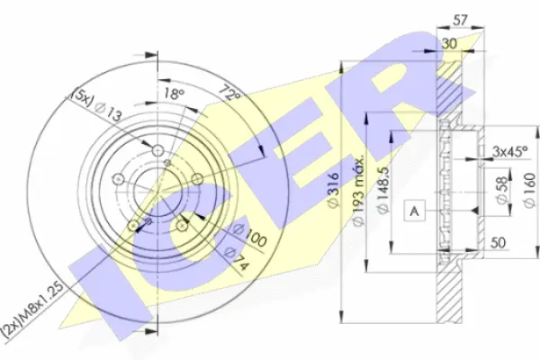 Brake Disc (78BD0035-2)