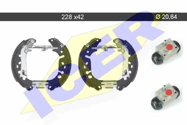 Brake Shoe Set (79KT0017 C)