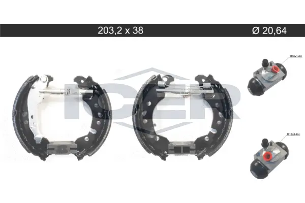 Brake Shoe Set (79KT0135 C)